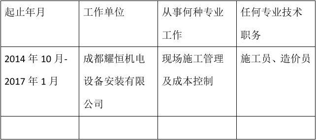 建设工程项目施工管理工作年限证明